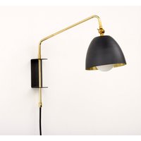 Swing Arm Wandlampe Mit Lulu Schirm Und Halterung von SparkandBell