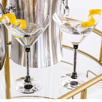 Sparkles Home Strass Martini Gläser Mit Crystal-Filled Stiel von SparklesHome