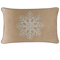 Sparkles Home Strass Schneeflocke Kissen von SparklesHome