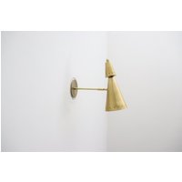 Messing Wandleuchte Italienisch Leuchte Schlafzimmer Neben Lampen Sputnik Lights - Golden Messing Wandleuchte Italienisch Leuchte Schlafzimmer Neben Lampen Sputnik Lights - Golden von Sparklinglight75