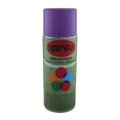 6 x SparVar Kreidespray 400ml Lila von Sparvar