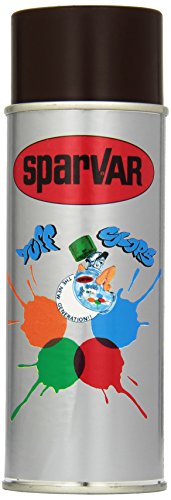 Lackspray Graffiti-Art Schokobraun, 400 ml, OLD School - FEINE STRICHE, GERINGE STREUUNG von Sparvar