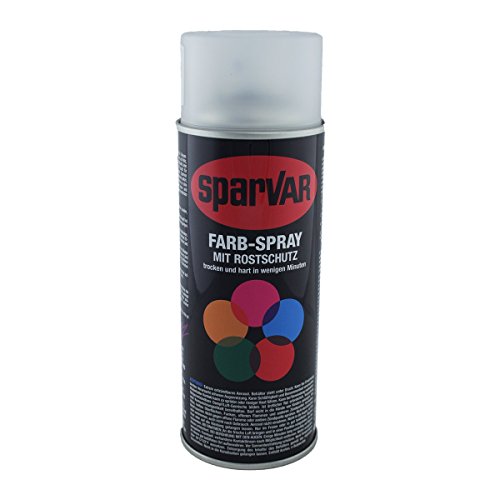 SparVar Klarlack Spray 400 ml, matt, 6070032, Farblos von Sparvar