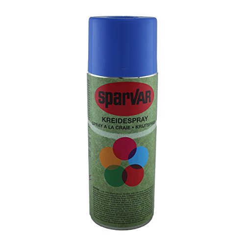 SparVar Kreidespray Karton 6 x 400ml Hellblau von Sparvar