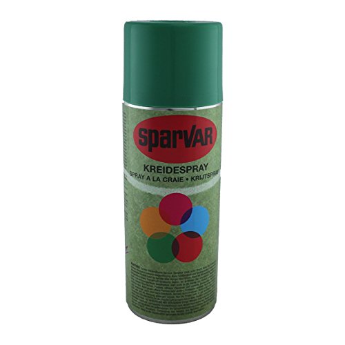 Kreidespray Grün, 400 ml, mit Überkopfdüse von Sparvar