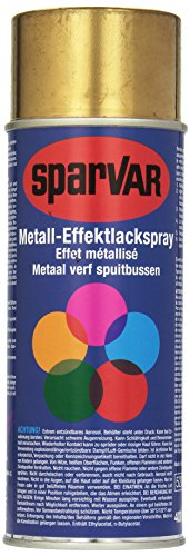 Sparvar 6014050 Lackspray Metalleffekt Goldeffektlack, 400 ml, Spiegeleffekt, Gold, (1er Pack) 400 ml (1er Pack) Sparvar 6014050 Lackspray Metalleffekt Goldeffektlack, 400 ml, Spiegeleffekt, Gold, (1er Pack) 400 ml (1er Pack) von Sparvar
