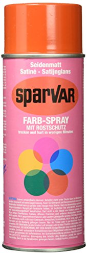 Sparvar 6091808 Sprühfarbe RAL 2001, 400 ml, halb-matt von Sparvar