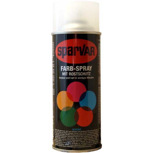 Sparvar Lackspray RAL 7035, matt, 400 ml, lichtgrau, 6098579, Grau, (1er Pack) von SparVar