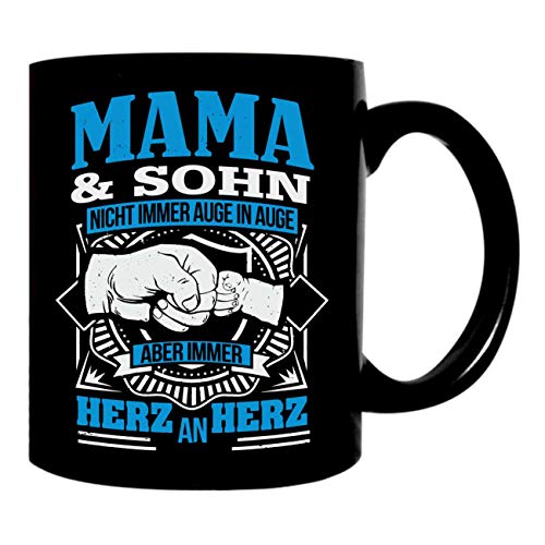 Kaffeetasse Tasse Mama und Sohn als Geschenk zum Geburtstag von Spaß Kostet