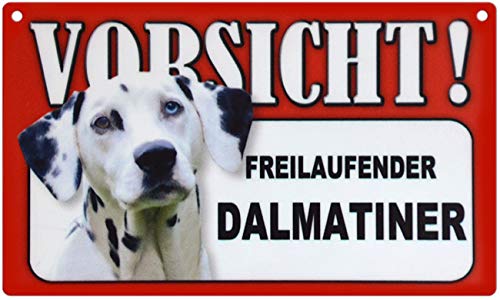 Spaß Kostet Türschild Warnschild Dalmatiner von Spaß Kostet