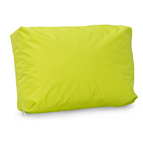 Spatium Jumbo XXL Palettenkissen Set abnehmbar Bezug wasserdicht gesteppt Palettenpolster Palettenauflage Palettensofa (Apfel Grün, Kurzes Rückenkissen 60x40x20) von Spatium
