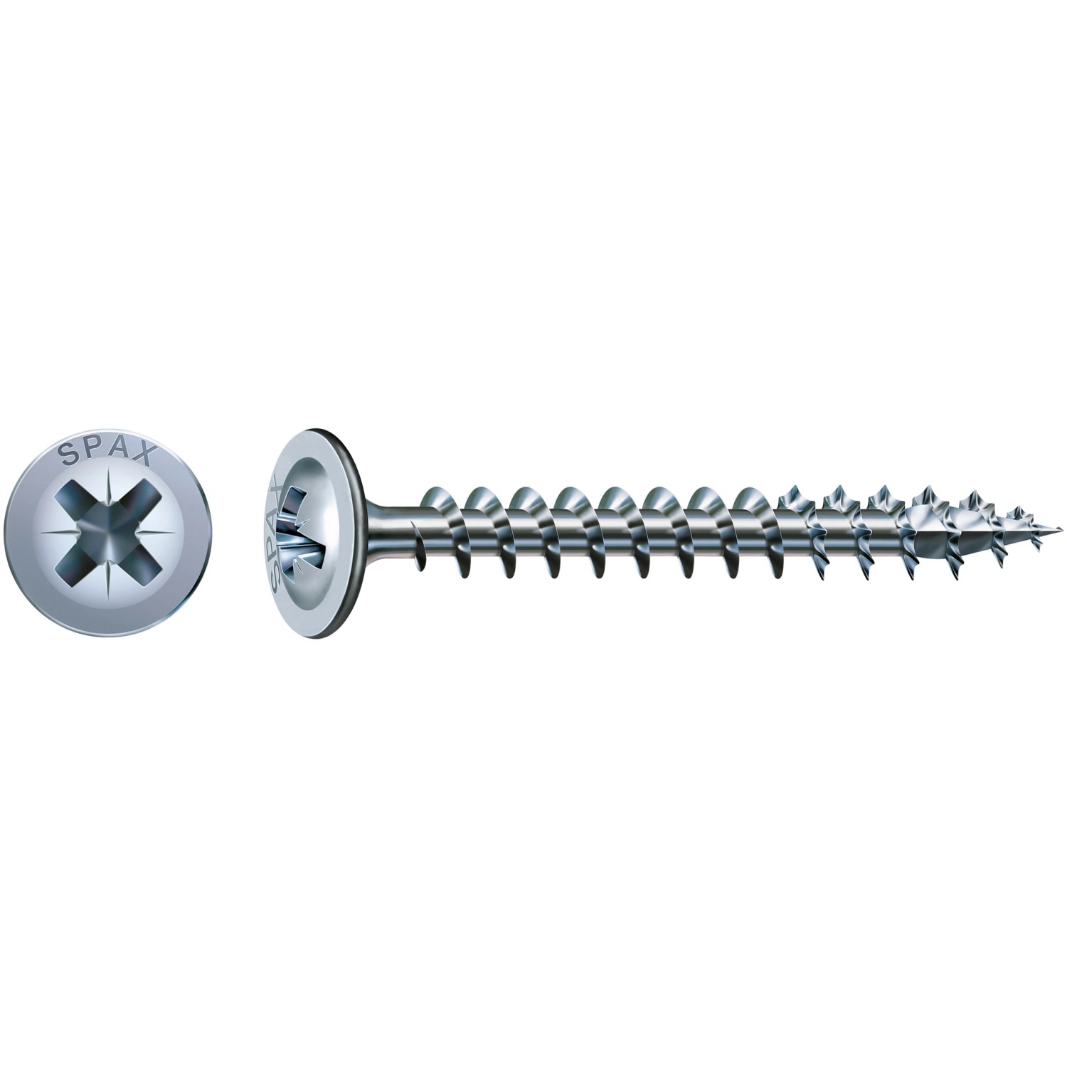 Spax Tellerkopf Möbelschraube T-Star plus-Antrieb Ø 3 mm x 20 mm 100 Stück Spax Tellerkopf Möbelschraube T-Star plus-Antrieb Ø 3 mm x 20 mm 100 Stück von SPAX