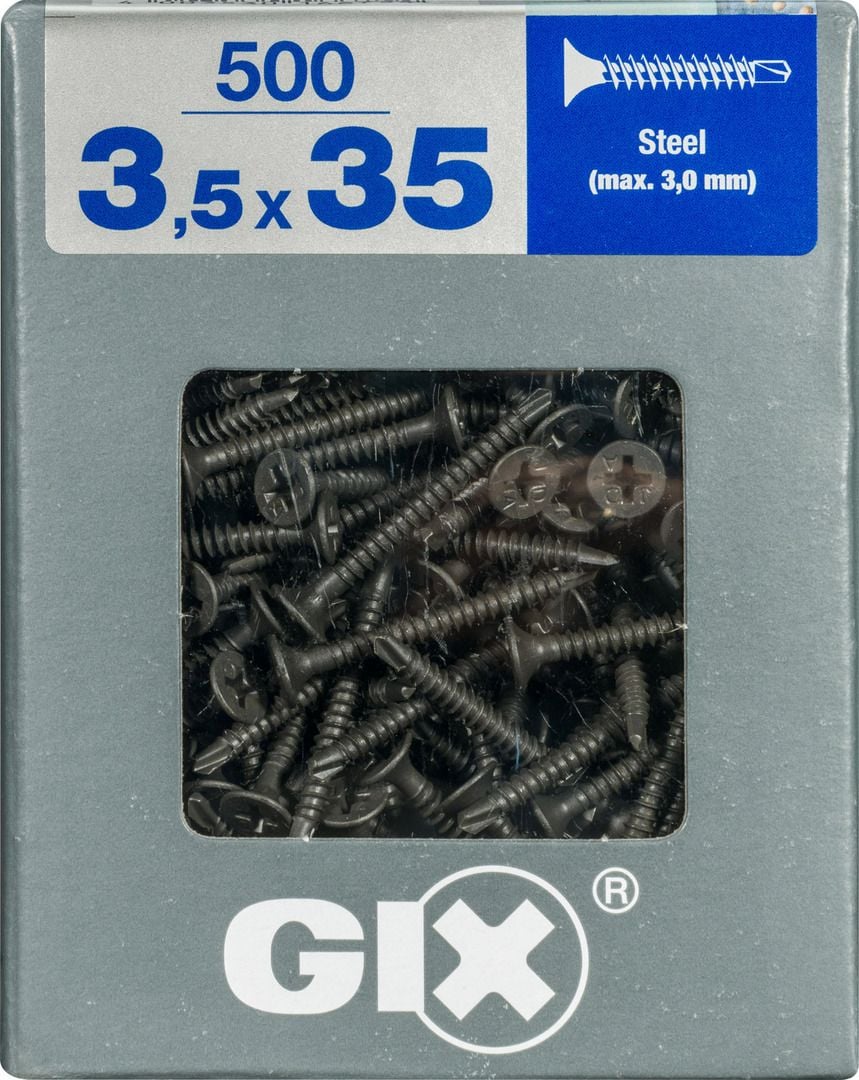 Spax Schnellbauschrauben 3.5 x 35 mm PH 2 - 500 Stk. von SPAX