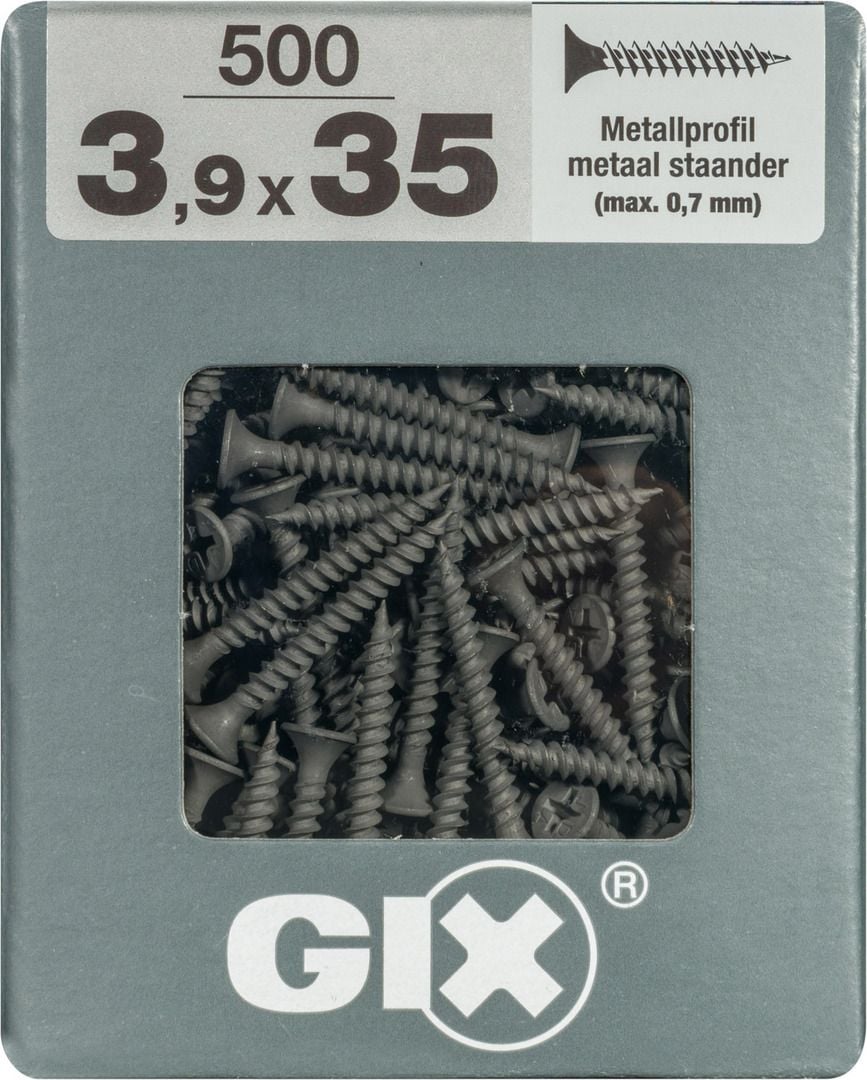 Spax Schnellbauschrauben 3.9 x 35 mm PH 2 Feingewinde - 500 Stk. von SPAX