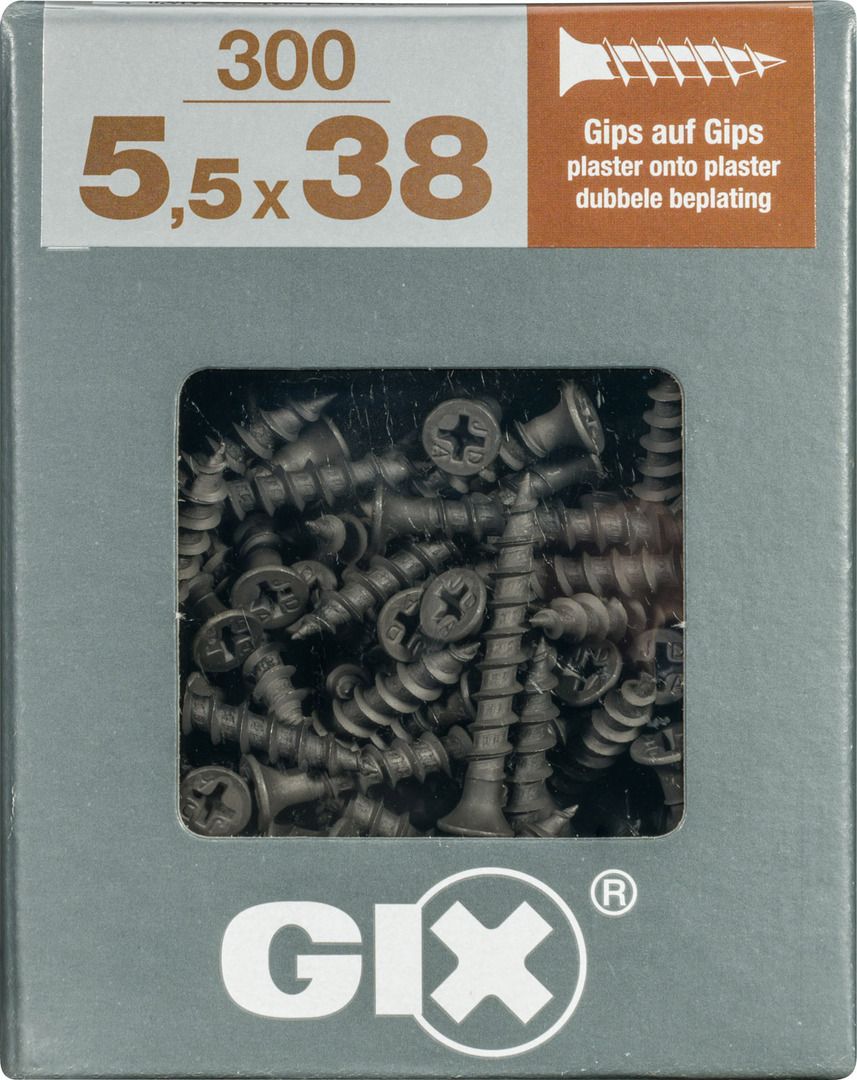 Spax Schnellbauschrauben 5.5 x 38 mm PH 2 - 300 Stk. von SPAX