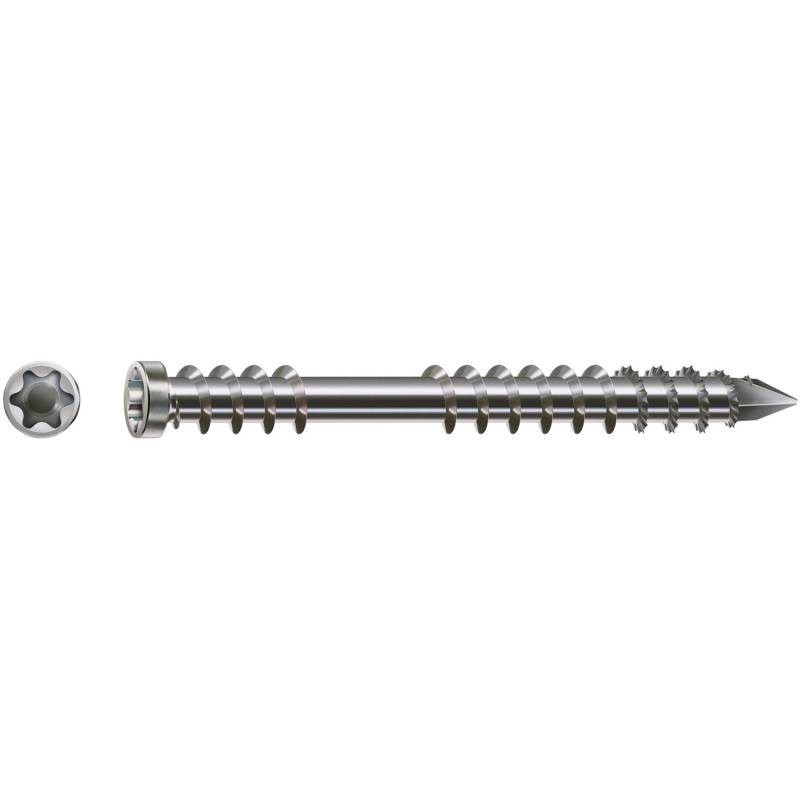 Spax Zylinderkopf Terrassenschraube T-Star plus-Antrieb Ø 5 mm x 70 mm 150 Stück von SPAX