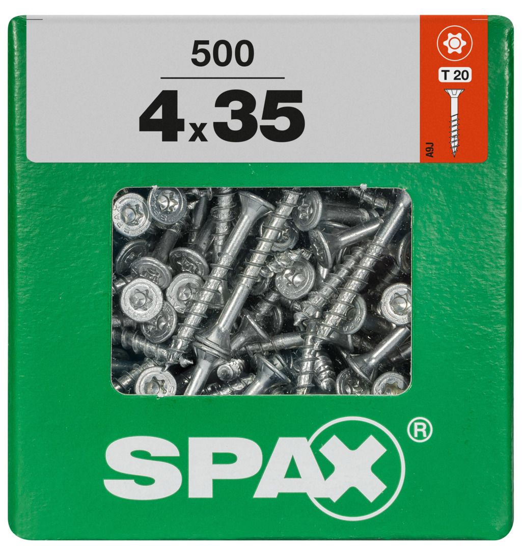 Spax Universalschrauben 4.0 x 35 mm TX 20 - 500 Stk. von SPAX