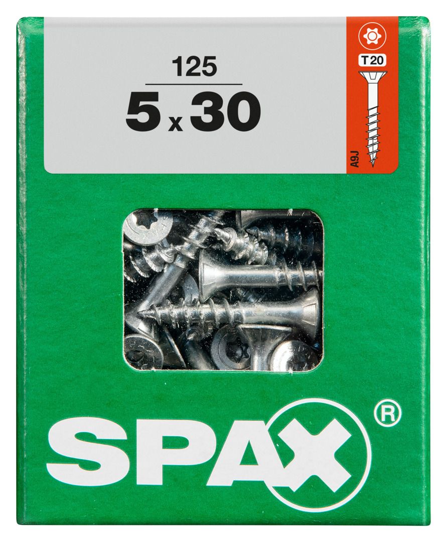 Spax Universalschrauben 5.0 x 30 mm TX 20 - 125 Stk. von SPAX