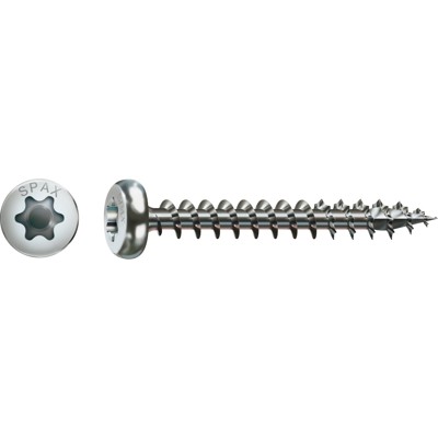 Universalschraube Flachrundkopf Edelstahl T 20 4x50 mm Universalschraube Flachrundkopf Edelstahl T 20 4x50 mm von Spax