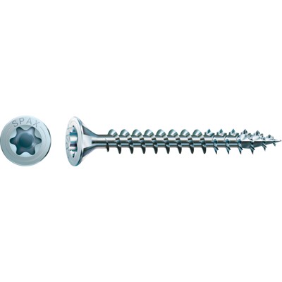 Universalschraube Senkkopf Stahl T 30 6x70 mm,Vollgewinde,100Stk. von Spax