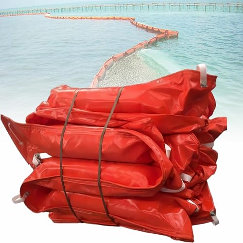 Hochwasserbarriere, schwimmende PVC-Ölsperre, PVC-Ölsperre, feste schwimmende Müllauffangvorrichtung, für Häfen, Flüsse und Notfallmaßnahmen L10M/32.8FT H35cm/13.77inch Hochwasserbarriere, schwimmende PVC-Ölsperre, PVC-Ölsperre, feste schwimmende Müllauffangvorrichtung, für Häfen, Flüsse und Notfallmaßnahmen L10M/32.8FT H35cm/13.77inch von Spdazzleburst