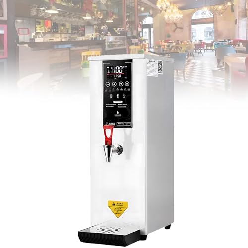 Kommerzieller Instant-Wasserspender, Temperatur einstellbar, Stufenheizung, LCD-Touchscreen, 60 l/h große Leistung, schnelles Brühen für Kaffee, Tee, Milch, Heißgetränke White von Spdazzleburst