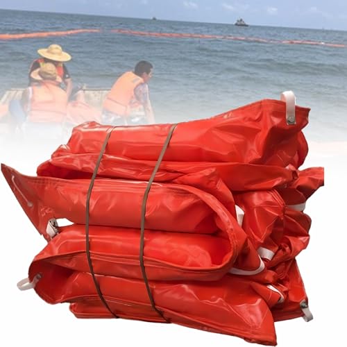 Ölsperre mit Schwimmer, Hochleistungs-Ölsperre mit Wiederverwendbarkeit, PVC-Ölsperre, für Flüsse, Häfen, Seen und Piers L10M/32.8FT H60cm/23.62inch Ölsperre mit Schwimmer, Hochleistungs-Ölsperre mit Wiederverwendbarkeit, PVC-Ölsperre, für Flüsse, Häfen, Seen und Piers L10M/32.8FT H60cm/23.62inch von Spdazzleburst
