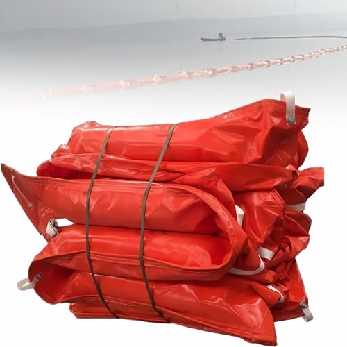 Ölsperre mit schwimmendem Typ, Hochwassersperre, schwimmende Ölsperre aus PVC, für Flüsse, Häfen, Seen, Piers, recycelbar L10M/32.8FT H80cm/31.49inch Ölsperre mit schwimmendem Typ, Hochwassersperre, schwimmende Ölsperre aus PVC, für Flüsse, Häfen, Seen, Piers, recycelbar L10M/32.8FT H80cm/31.49inch von Spdazzleburst