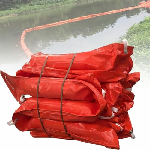 Ölsperre mit schwimmendem Typ, Hochwassersperre, schwimmende Ölsperre aus PVC, für Häfen, Flüsse und Notfallmaßnahmen L10M/32.8FT H45cm/14.71inch Ölsperre mit schwimmendem Typ, Hochwassersperre, schwimmende Ölsperre aus PVC, für Häfen, Flüsse und Notfallmaßnahmen L10M/32.8FT H45cm/14.71inch von Spdazzleburst