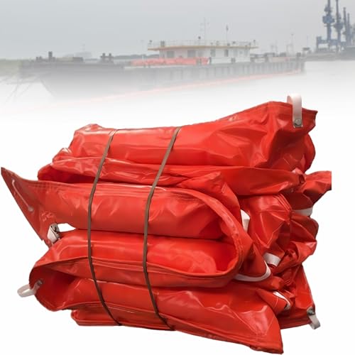 Schwimmende Ölsperre aus PVC, Hochwasserbarriere, Industrielle Ölsperre mit anpassbarer Länge, für Wasserpflanzen/Wasseroberflächenmüll L10M/32.8FT H80cm/31.49inch Schwimmende Ölsperre aus PVC, Hochwasserbarriere, Industrielle Ölsperre mit anpassbarer Länge, für Wasserpflanzen/Wasseroberflächenmüll L10M/32.8FT H80cm/31.49inch von Spdazzleburst
