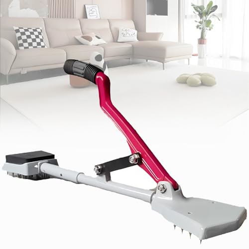 Teppichverlegewerkzeug, Teppichspanner mit weichem Gummigriff und Klemmen, Konstruktion aus Stahl- und Aluminiumlegierung, robust und stabil, für Bodenbeläge und Polster von Spdazzleburst