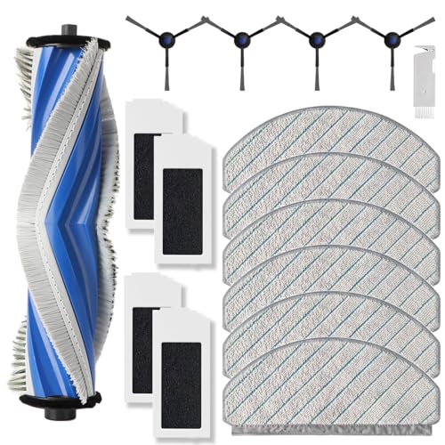 SpeHiate Zubehör für ECOVACS DEEBOT N20 Pro Plus/ N20 Plus/ N20 Saugroboter, Ersatzteile Set mit 1 Hauptbürste, 6 Wischtücher, 4 Seitenbürsten, 4 Hepa Filter SpeHiate Zubehör für ECOVACS DEEBOT N20 Pro Plus/ N20 Plus/ N20 Saugroboter, Ersatzteile Set mit 1 Hauptbürste, 6 Wischtücher, 4 Seitenbürsten, 4 Hepa Filter von SpeHiate