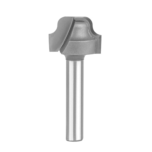 SpeTool Obst Saftrille Fräser 4mm Radius 8mm Schaft, Schüssel- und Tablett-Frässtifte Zur Herstellung von Entwässerungsrillen, Dekorativen Kanten und Individuellen Holzbearbeitungsprojekten von SpeTool