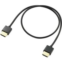 SpeaKa Professional HDMI Anschlusskabel HDMI-A Stecker, HDMI-A Stecker 0.50m Schwarz SP-9070576 Audi von SpeaKa Professional