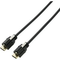 SpeaKa Professional HDMI Anschlusskabel HDMI-A Stecker, HDMI-A Stecker 3.00m Schwarz SP-9784188 Audi von SpeaKa Professional