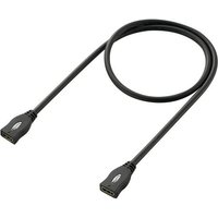 SpeaKa Professional HDMI Verlängerungskabel HDMI-A Buchse, HDMI-A Buchse 1.00m Schwarz SP-1793612 A von SpeaKa Professional