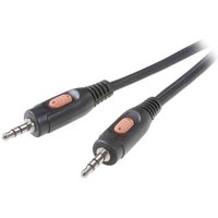 SpeaKa Professional SP-7869780 Klinke Audio Anschlusskabel [1x Klinkenstecker 3.5mm - 1x Klinkenstec von SpeaKa Professional