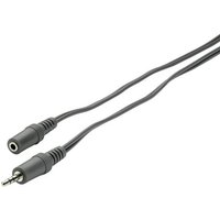 SpeaKa Professional SP-1300376 Klinke Audio Verlängerungskabel [1x Klinkenstecker 3.5mm - 1x Klinke von SpeaKa Professional