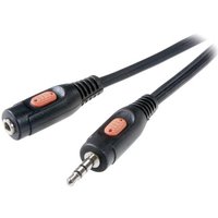 SpeaKa Professional SP-7870224 Klinke Audio Verlängerungskabel [1x Klinkenstecker 3.5mm - 1x Klinke von SpeaKa Professional