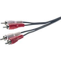 Speaka Professional - SP-1300364 Cinch Audio Anschlusskabel [2x Cinch-Stecker - 2x Cinch-Stecker] 1.50 von SpeaKa Professional