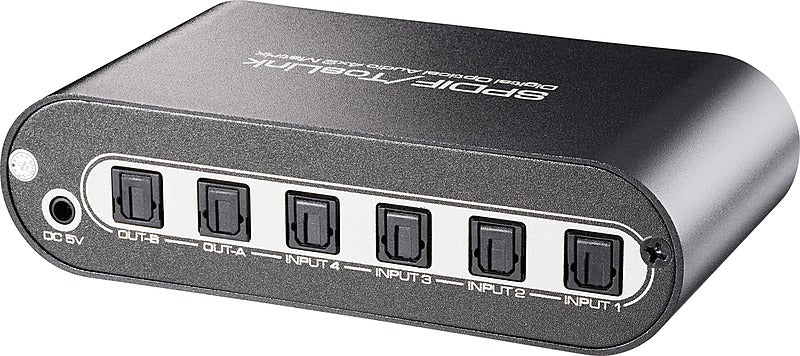 Spea Ka Professional 4x2 Toslink Matrix Switch Umschalter Infrarot Fernbedienung B-Ware von Speaka