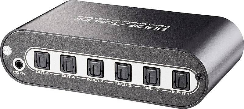 Spea Ka Professional 4x2 Toslink Matrix Switch Umschalter Infrarot Fernbedienung B-Ware von Speaka