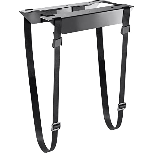 Speaka Professional PC Halterung Untertisch, Schraubbefestigung SP-PCH-100 SP-9330268 Schwarz Belastbar bis=10 kg von Speaka