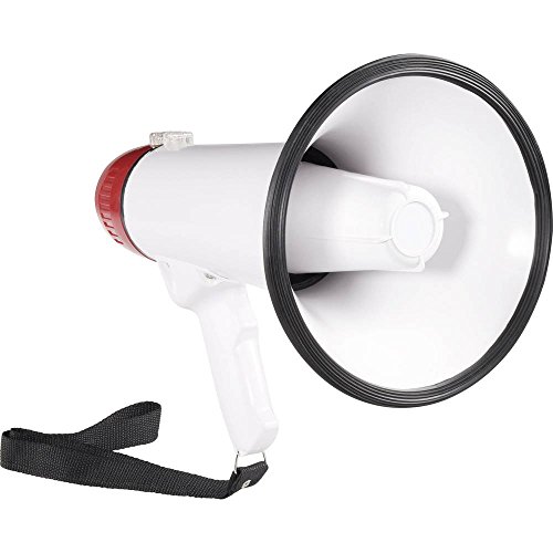 SpeaKa Professional XB-11SR Megaphon mit Haltegurt, Aufnahmefunktion von Speaka
