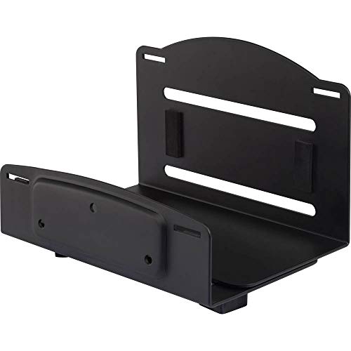 Speaka Professional PC Halterung wandhängend CPB-2 SP-7571908 Schwarz Belastbar bis=10 kg von Speaka