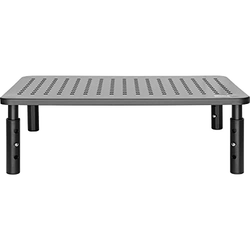 Speaka Professional SP-MR-210 Monitor-Erhöhung Höhen-Bereich: 100 bis 140 mm Schwarz von Speaka