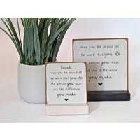 Mögest Du Stolz Auf Deine Arbeit Sein, Die Bist Und Den Unterschied, Machst Mail-In-Abox | Danke Geschenk Mitarbeitergeschenk von SpeakeDesigns