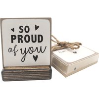 So Proud Of You Minischild Herzlichen Glückwunsch So Proud Of You Minischild Herzlichen Glückwunsch von SpeakeDesigns
