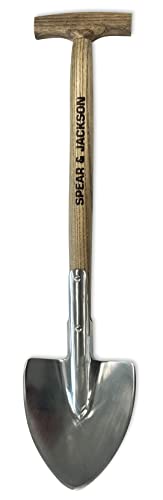 Spear & Jackson 4750FS Traditioneller Rostfreier Blumenspaten, Braun von Spear & Jackson