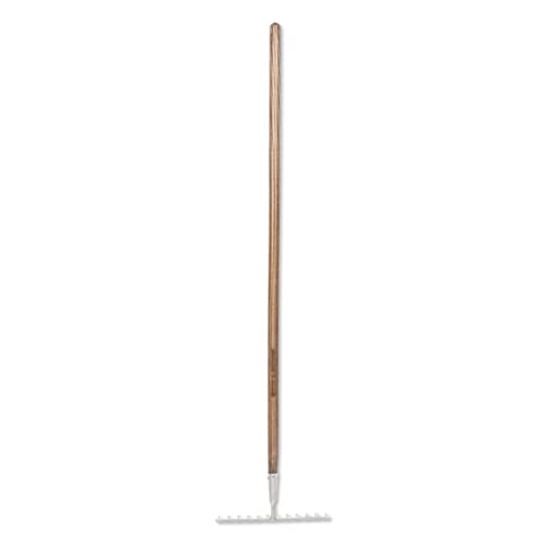 Spear & Jackson 4850SR Traditional Edelstahl-Gartenrechen, 14-cm-Griff von Spear & Jackson